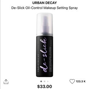 Urban Decay de-slick setting spray